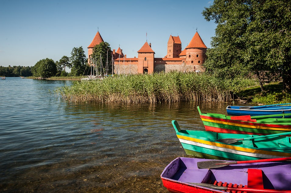 Trakai - hrad kousek od Vilniusu