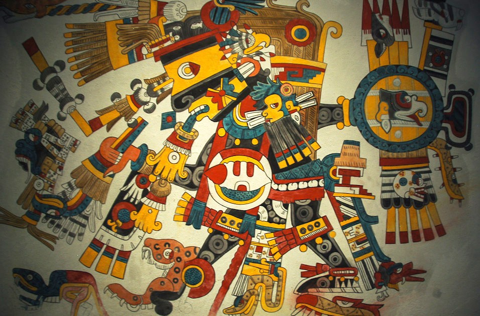 Mexico City - Aztec ruins 