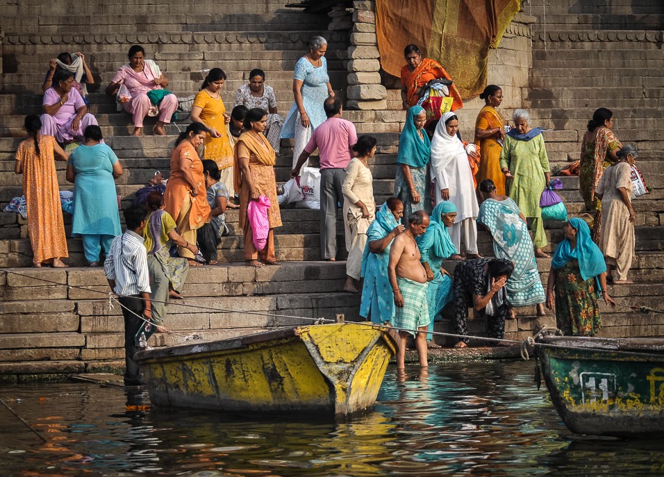 Hygiena u řeky Ganga