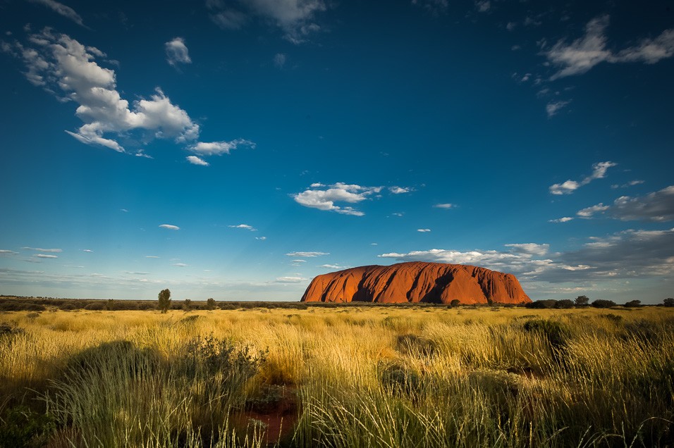 Přijíždíme k Uluru