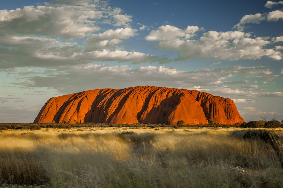 uluru z blízka