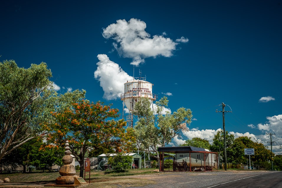 průmyslové město Mount Isa