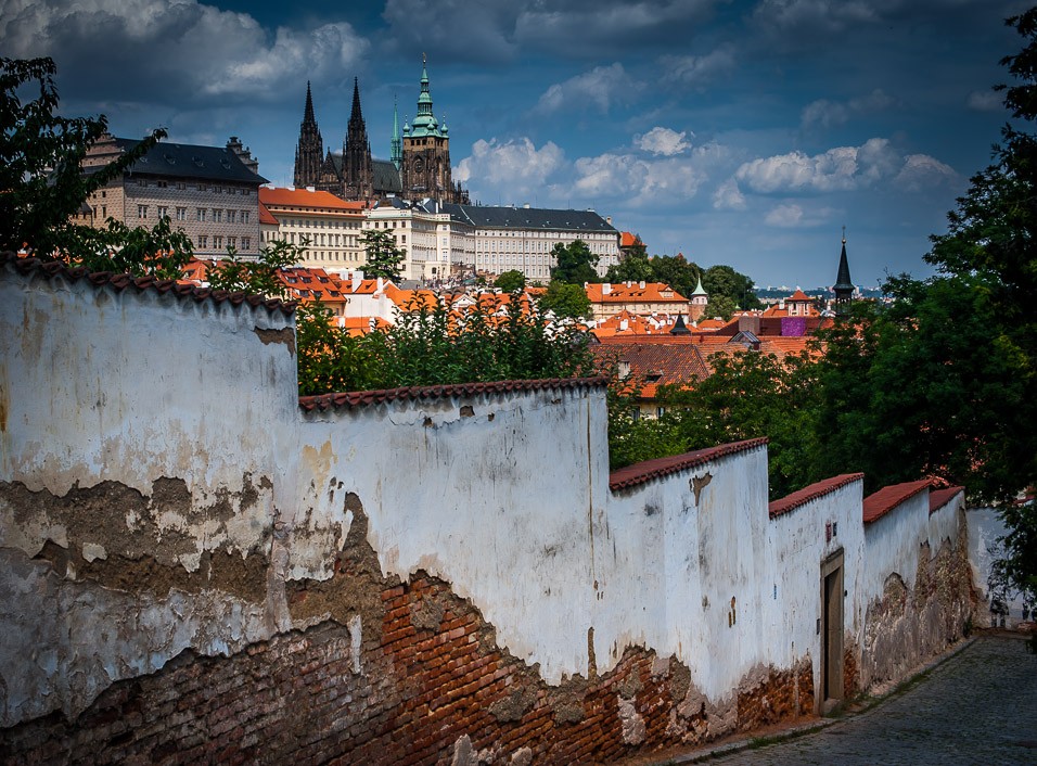 Pražský hrad z Vlašské