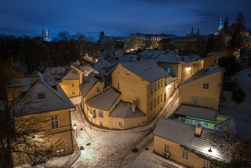 Zasněžený Nový Svět