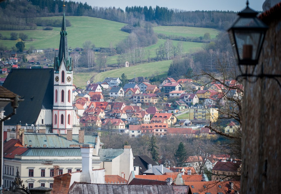 Pohled na Český Krumlov