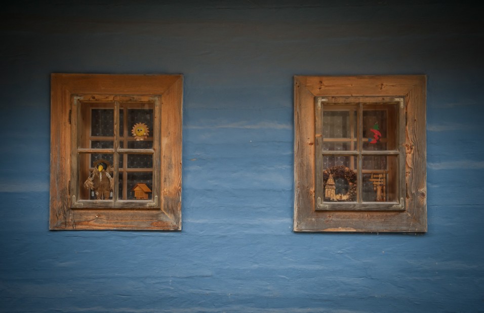 Dřevěné okenice
