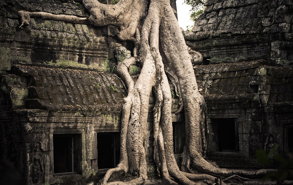 Ta Prohm - klášter Angeliny Jolie