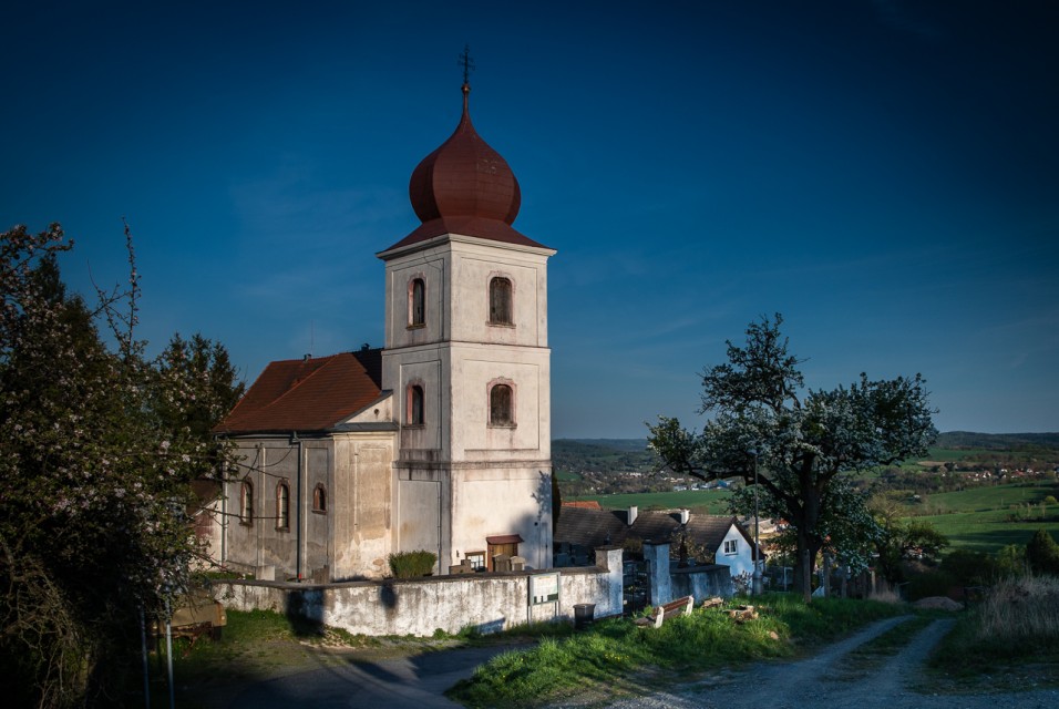 Kostelní Střimelice u kostela