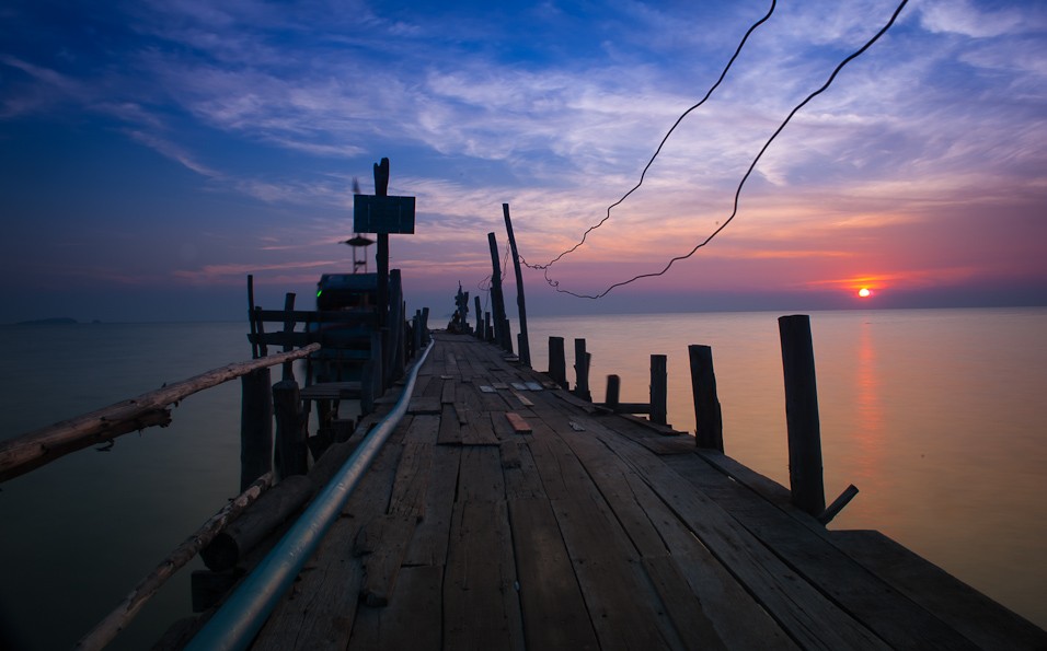 Svítání na Koh Samed