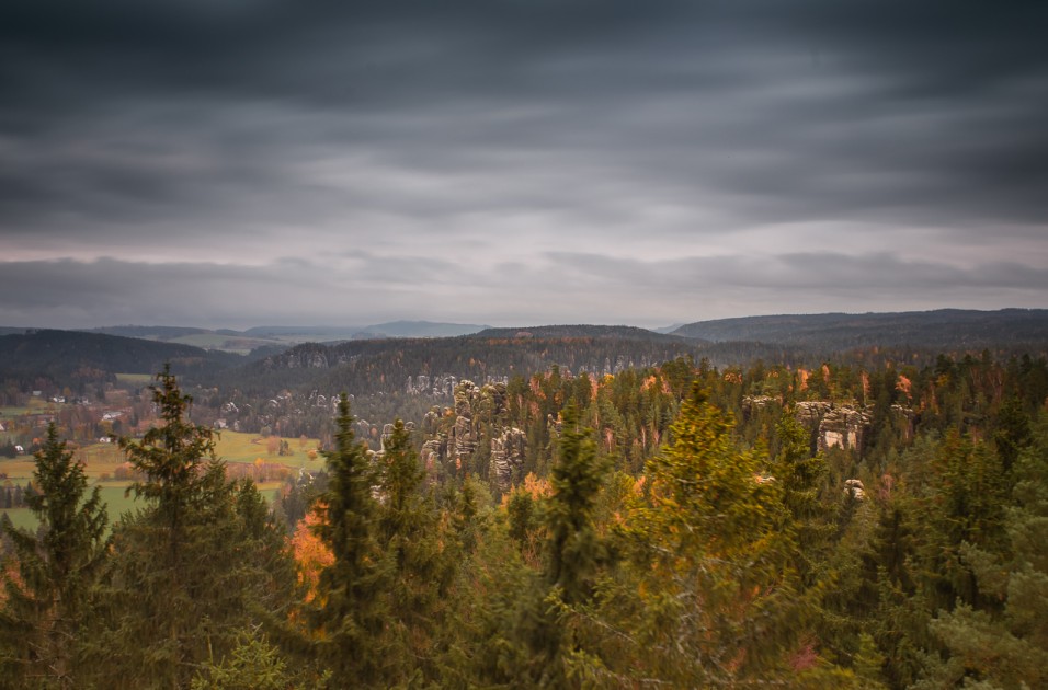 Pohled na Adršpach 