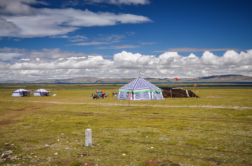 Obydlí kočovných tibeťanů