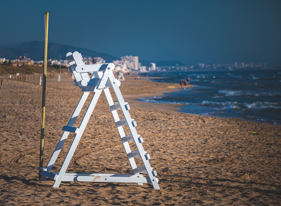 Pláž mezi Oliva a Gandia