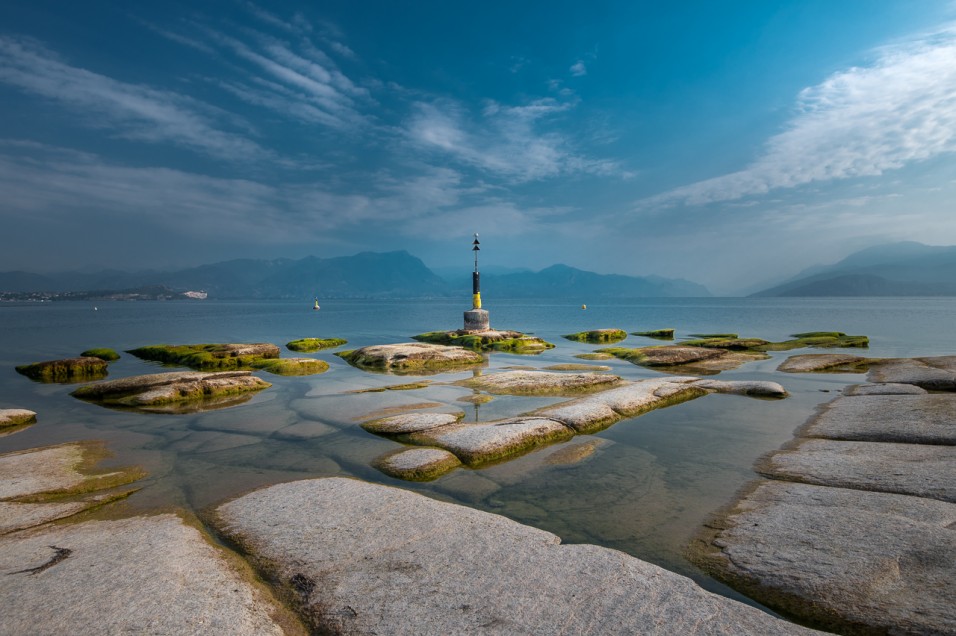 Pohled na jezero Garda