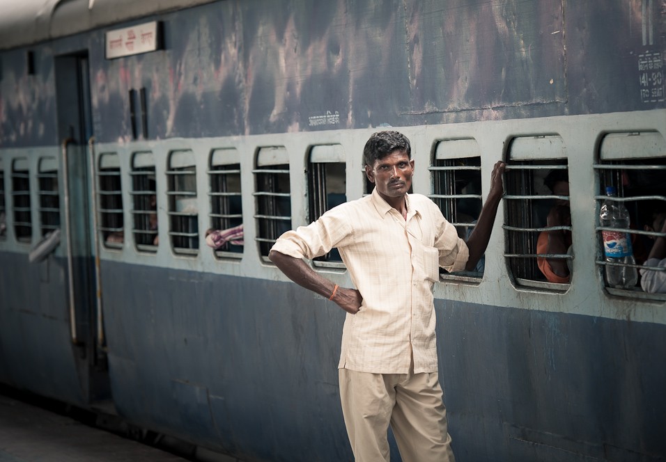jízda indickou železnicí