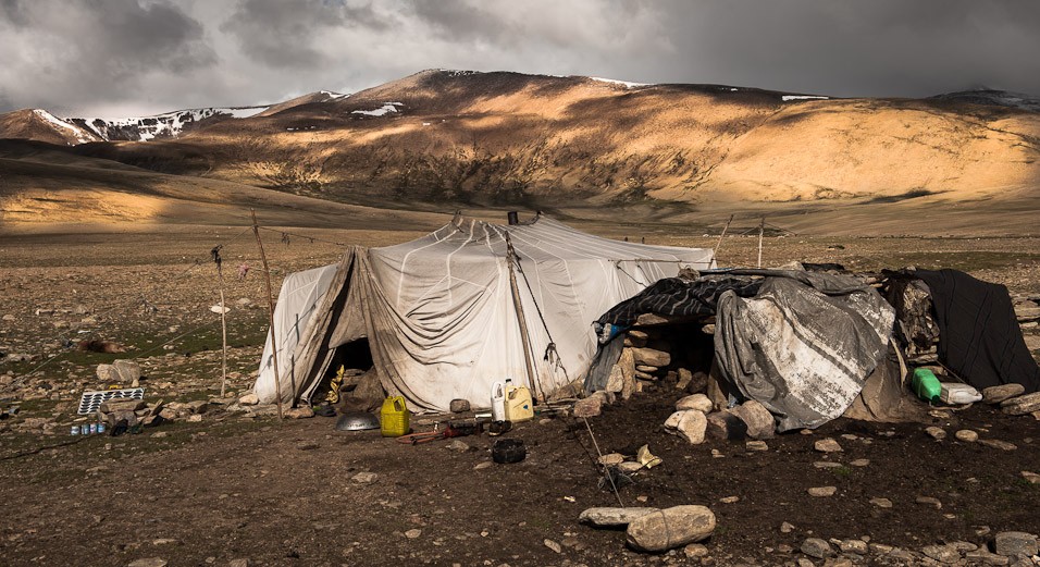 Takto bydlí nomádi v 5200 metrech