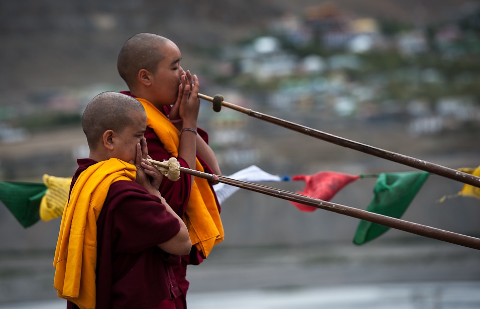 Tibetské dlouhé trubky