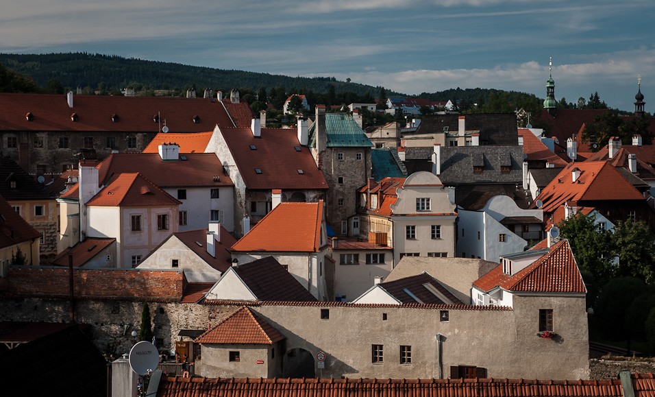 Střechy Českého Krumlova