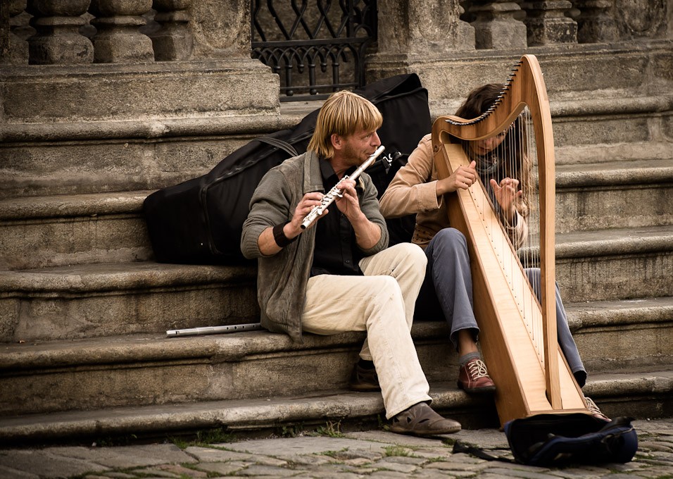 Pouliční hudebníci