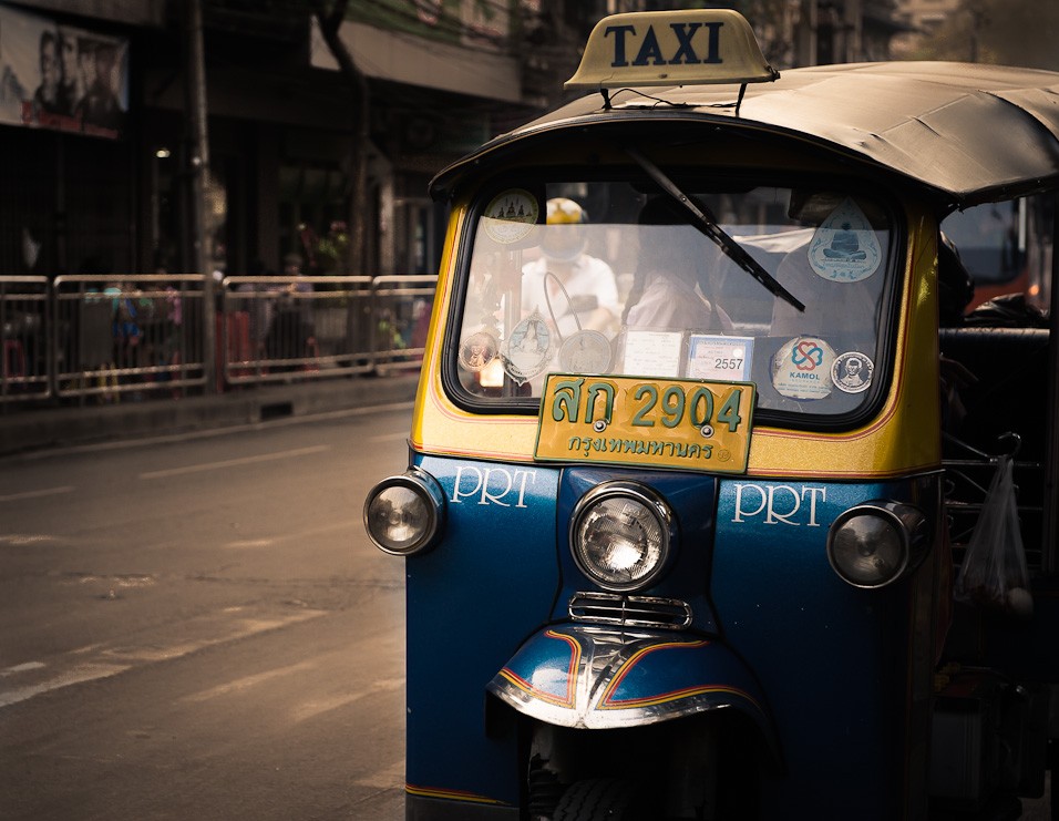 Tuk tuk - originální asijské taxi