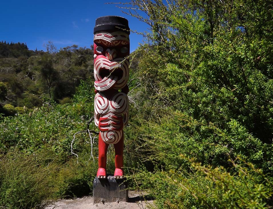 Maorský totem