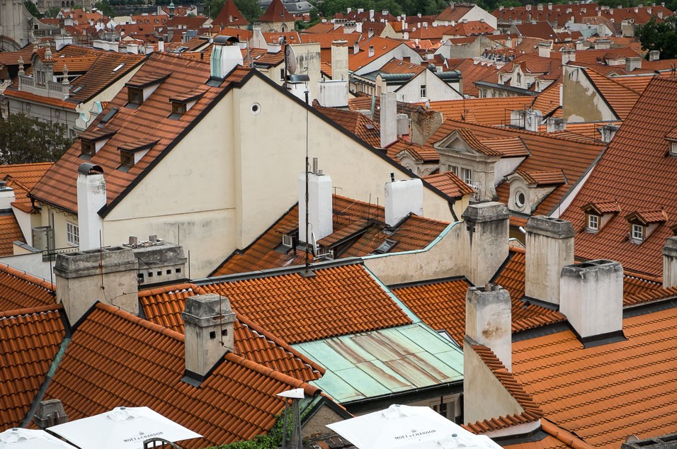 Střechy Malé strany