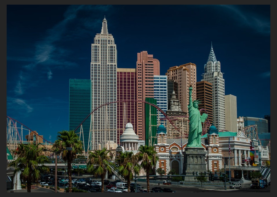 Centrum Las Vegas je jeden kýč