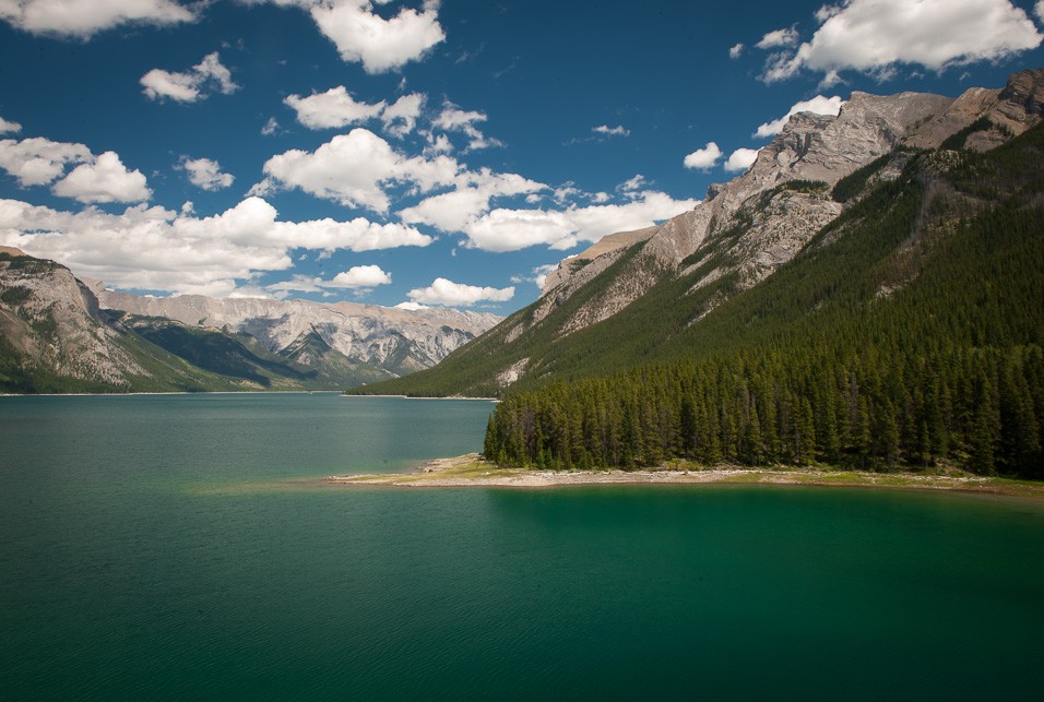 NP Banff jezero Minnewanka