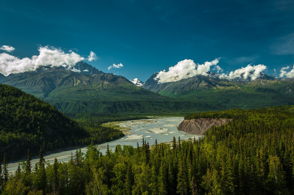 Cesta do np Kenai fjords