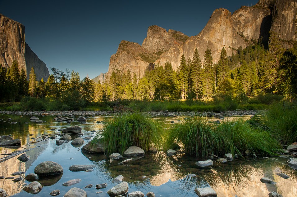 Nádherné výhledy v Yosemite