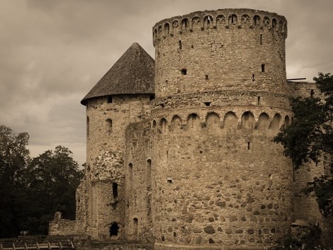 Lotyšsko - hrad césis