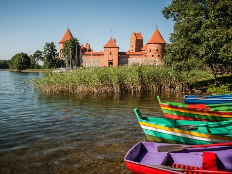 Trakai - hrad kousek od Vilniusu