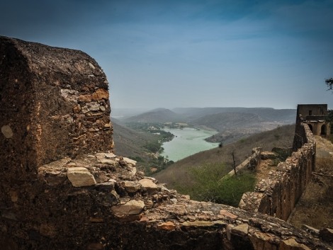 Pohled z pevnosti Táragarh
