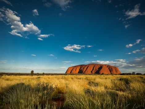 Přijíždíme k Uluru