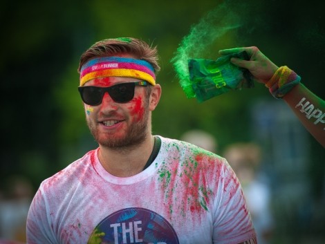 Přípravy na The Colour Run