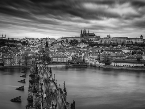 Pražský hrad a Karlův most