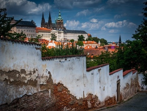 Pražský hrad z Vlašské