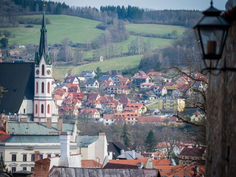 Pohled na Český Krumlov