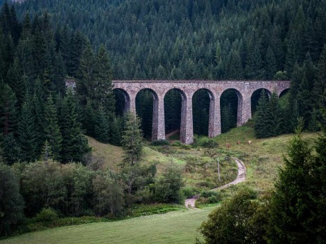 Viadukt v Nízkých Tatrách