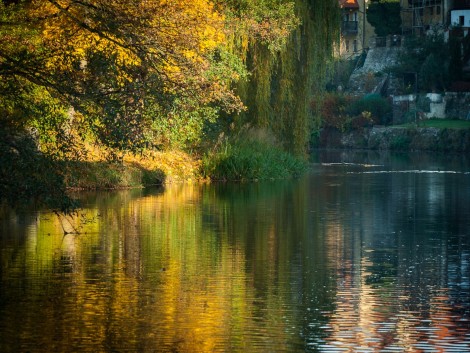 Vltava v Českém Krumlově