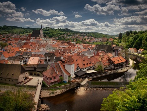 Další pohled na Krumlov