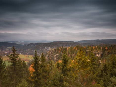 Pohled na Adršpach 