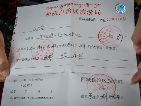 Permit do Tibetu je náš