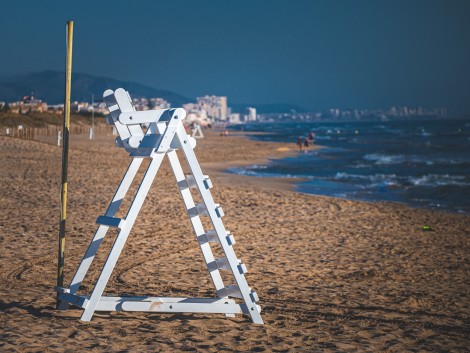 Pláž mezi Oliva a Gandia