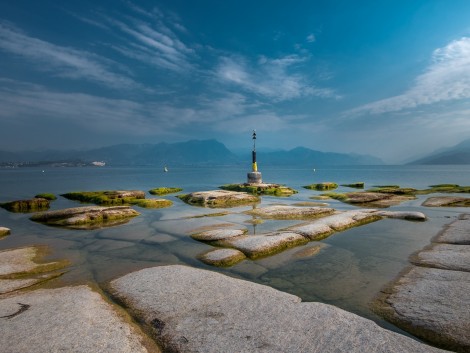 Pohled na jezero Garda