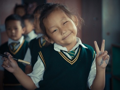 Tibetské děti tady mají i školku 