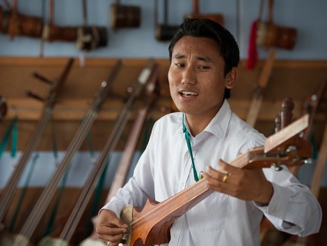 Tibetský učitel hudby