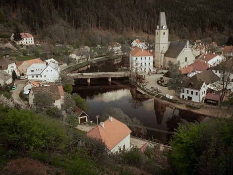 Vyhlídka na Rožmberk