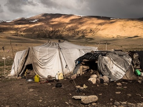 Takto bydlí nomádi v 5200 metrech