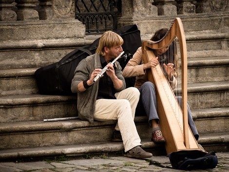 Pouliční hudebníci