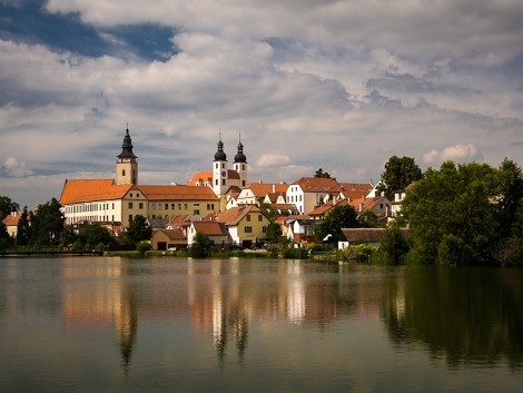 Pěkné městečko Telč 